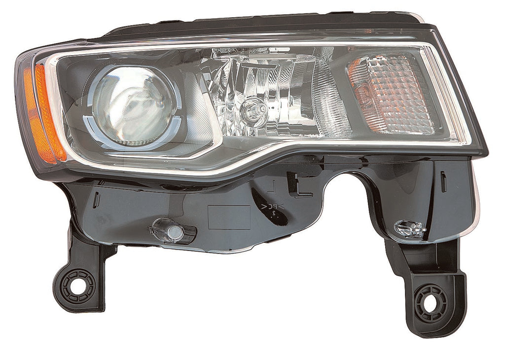 For Jeep Grand Cherokee 2017 18 19 20 21 2022 Headlight Halogen Chrome Passenger Side 68289234AF CH2503297