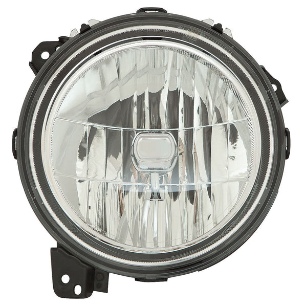 For Jeep Wrangler JL 2018 19 20 21 22 23 2024/ Gladiator 2020 21 22 23 2024 Headlight Halogen w/o LOGO Driver Side 55112873AG CH2502314