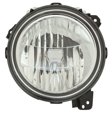 For Jeep Wrangler JL 2018 19 20 21 22 23 2024/ Gladiator 2020 21 22 23 2024 Headlight Halogen w/o LOGO Passenger Side 55112872AG CH2503314