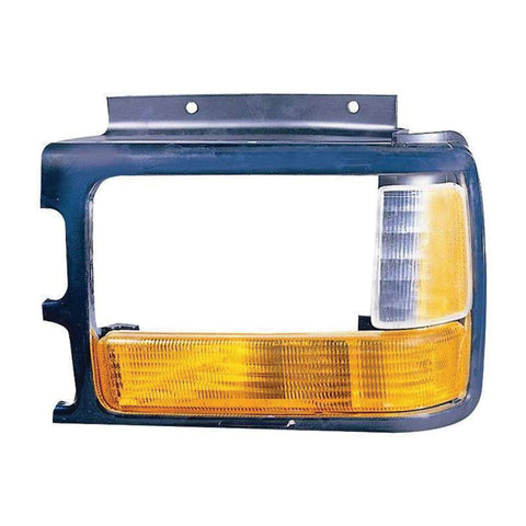 For Dodge Dakota 1991 92 93 94 95 1996 Bezel,Lamp Driver Side w/ LENS Chrome w/ AERO Pkg 56003351 CH2512153