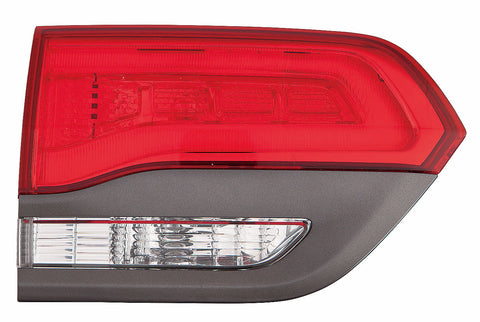 For Jeep Grand Cherokee 2014 15 16 17 18 19 20 2021 Back Up Light Inner LAREDO.Limited.OVERLAND.SUMMIT w/ Gray Trim Driver Side CAPA Certified 68236107AB CH2802109C