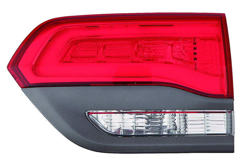 For Jeep Grand Cherokee 2014 15 16 17 18 19 20 2021 Back Up Light Inner LAREDO.Limited.OVERLAND.SUMMIT w/ Gray Trim Passenger Side CAPA Certified 68236106AB CH2803109C