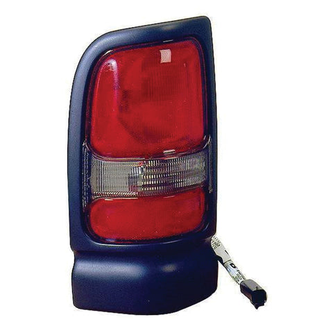 For Dodge RM Pickup 1994 95 96 97 98 99 00 01 2002 Tail Light w/o Sport Pkg Black Driver Side 55055265AC CH2800122