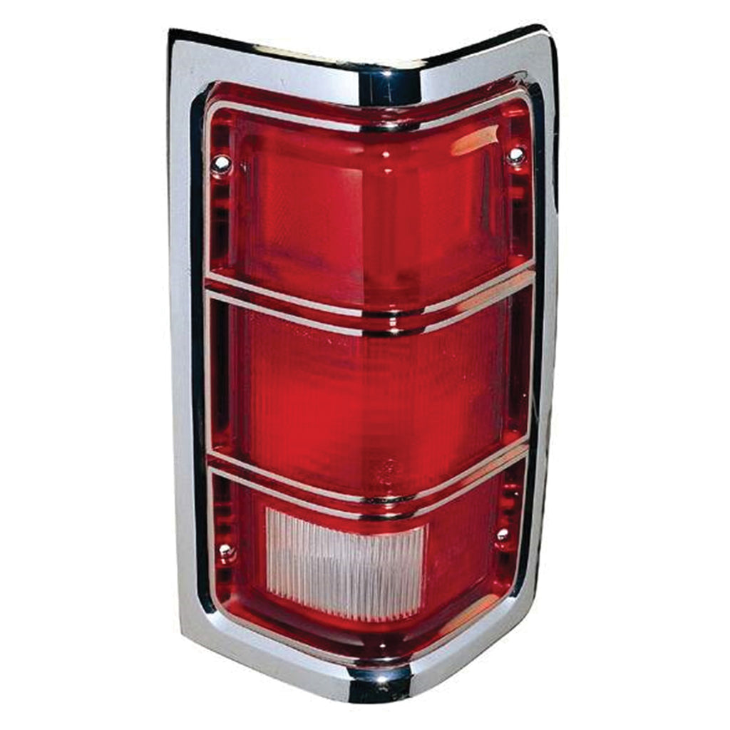 For Dodge Ram/ Charger/ Trail Duster/ Pickup 1981-2012/ 1/ 1987 Tail Light Passenger Side Chrome BORDER 4163150 CH2809104