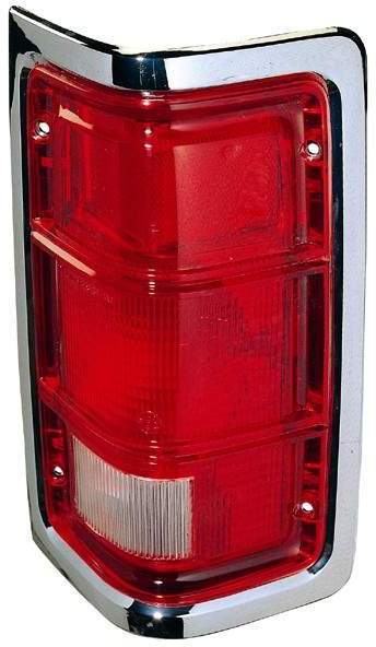 For Dodge Ram/ Charger/ Pickup 12-1-1987 TO 1993 Tail Light Passenger Side Chrome BORDER 55054794 CH2809103