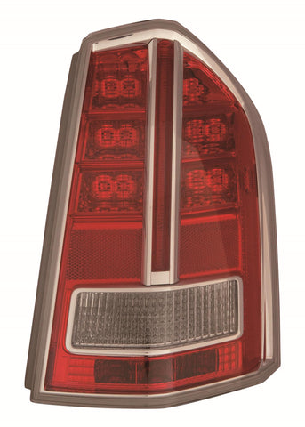 For Chrysler 300 Sedan BASE/ C/ S/ LUXURY/ SRT-8 2012 13 2014 (From 3/ 19/ 12) Tail Light w/ Chrome1 Passenger Side CAPA Certified 68154606AC CH2819135C