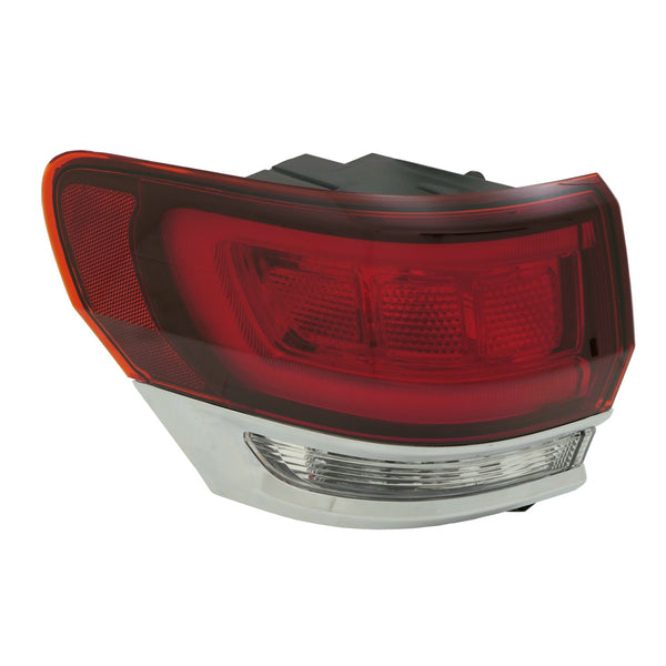 For Jeep Grand Cherokee 2014 15 16 17 18 19 20 21 2022 Tail Light Outer LAREDO/ Limited/ ORERLAND/ SUMMIT w/o PLATINUM INSERT GRANITE Trim Driver Side 68471329AA CH2804121