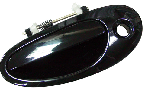 For Dodge NEO/ SX 2.0 2000-2005 w/o Keyless Entry/ Chrysler Sebring Sedan 2001 & 2002-2004 w/o Keyless Entry Entry Outside Door Handle Front Passenger Side (Smooth Black) QA38TZZAF CH1311137