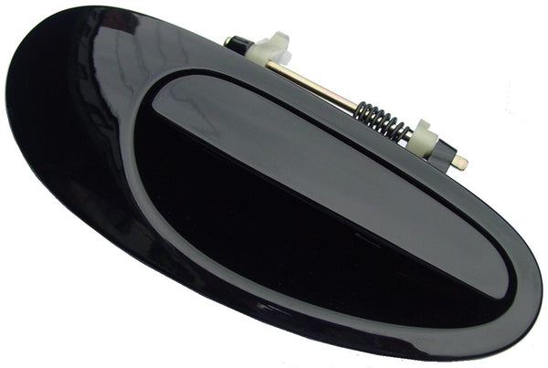 For Dodge NEO/ SX 2.0 2002 03 2004 w/ Keyless Entry Front/ Dodge NEO/ SX 2.0 2000 01 02 03 04 2005 Rear Outside Door Handle Driver Side (Smooth Black) QA51DX8AC CH1520123