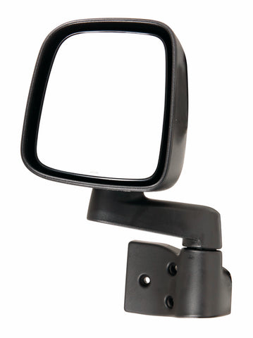 For Jeep Wrangler 2005 2006 Manual Non-Heated Mirror Driver Side (Textured) 55395061AD CH1320259