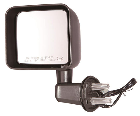 For Jeep Wrangler 2014 Power Heated Mirror Driver Side (Textured) 68229611AA+68125585AA CH1320372