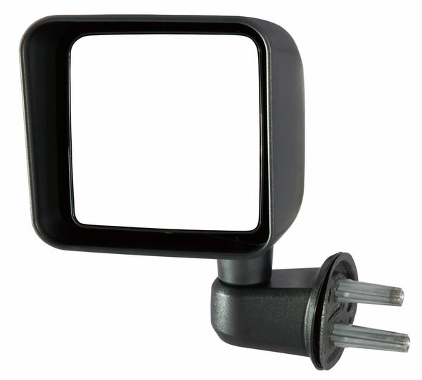 For Jeep Wrangler 2007 08 09 2010 SWING Manual Mirror Driver Side (Textured) 55077967AF CH1320271
