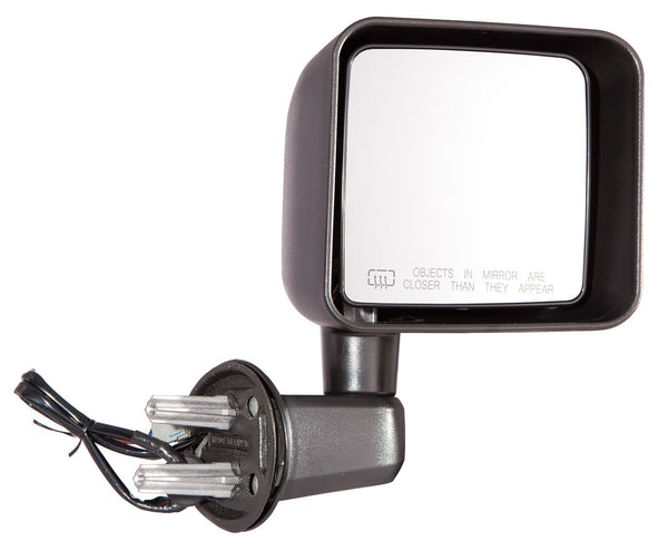 For Jeep Wrangler 2014 Power Heated Mirror Passenger Side (Textured) 68229612AA+68125584AA CH1321372