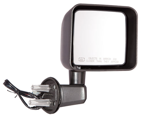 For Jeep Wrangler 2014 Power Heated Mirror Passenger Side (Textured) 68229612AA+68125584AA CH1321372