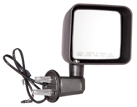 For Jeep Wrangler 2015 16 17 2018 Power Heated Mirror Passenger Side (Textured) 68249846AD+68125584AA CH1321390