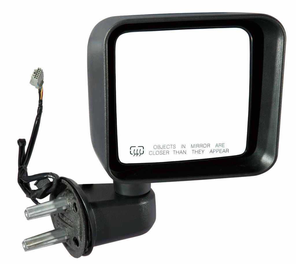 For Jeep Wrangler 2011 12 2013 Power Heated Mirror Passenger Side (Textured) 5182174AB CH1321319