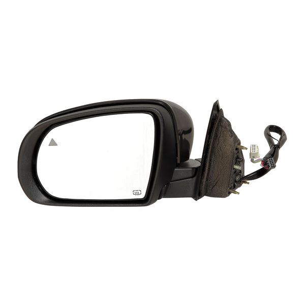 For Jeep Cherokee 2014 15 16 17 2018 Power Heated w/ Signal w/ Puddle w/o MEM w/ Blind Detect Mirror Driver Side(Paint-to-Match) 1UV67TZZAD CH1320428