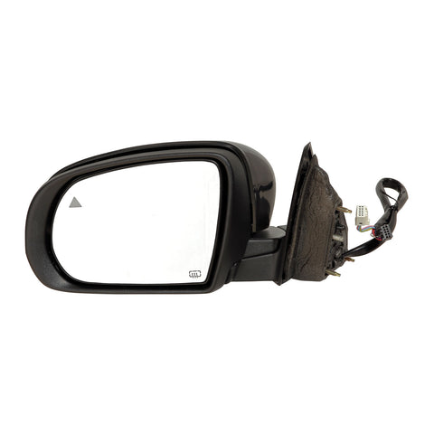 For Jeep Cherokee 2014 15 16 17 2018 Power Heated w/ Signal w/ Puddle w/o MEM w/ Blind Detect Mirror Driver Side(Paint-to-Match) 1UV67TZZAD CH1320428