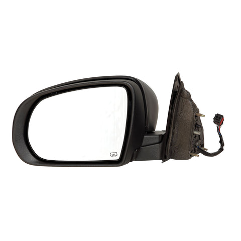 For Jeep Cherokee 2014 15 16 17 2018 Power Heated Mirror Black Driver Side (TEXTURE) 68164061AD CH1320373