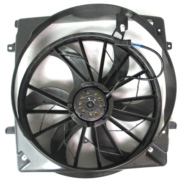 For Jeep Liberty GAS 3.7L 2005 Radiator A/C Fan (3 PINS Electric Cooling) 55037691AA CH3115148