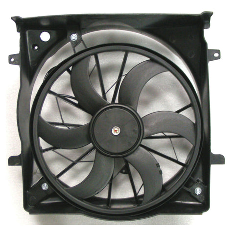 For Jeep Liberty GAS 3.7L 2002 03 04 2005/ 3.7L w/ Hvy Duty COOLING 2006 2007 Radiator Fan (2 PINS Electric COOLING) M&B:52079528AB+S:52080127AA CH3115162