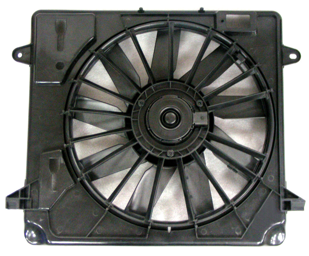 For Jeep Wrangler 2007 08 2009 Radiator A/C Fan Assembly M: 55056699AA+ B:52079654AD/ 68039593AA+ S:68039594 CH3112110