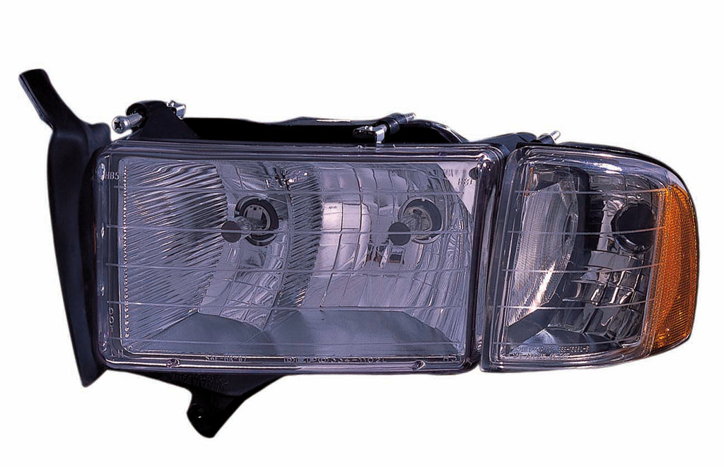 For Dodge Ram Pickup 1999 00 01 2002 Headlight Combination. Driver Side w/ Sport Pkg 55077025AG CH2502123