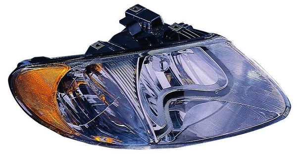 For Dodge Grand Caravan/ Caravan/ Chrysler Town & Country(2005 06 2007 113"WB) 2001 02 03 04 05 06 2007/ Voyager 2001 02 03 2004 Headlight Assembly(113" WB) Passenger Side 4857700AC CH2503129