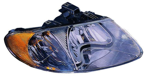 For Dodge Grand Caravan/ Caravan/ Chrysler Town & Country(2005 06 2007 113"WB) 2001 02 03 04 05 06 2007/ Voyager 2001 02 03 2004 Headlight Assembly(113" WB) Passenger Side 4857700AC CH2503129