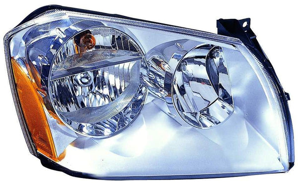 For Dodge Magnum 2005 06 2007 Headlight ASSY 5.7L Engine Chrome Bezel Passenger Side CAPA Certified 4806058AG CH2503165C
