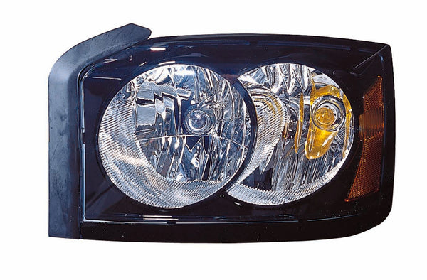 For Dodge Dakota 2006 2007 Headlight Black Bezel Driver Side CAPA Certified 55078107AB CH2518116C