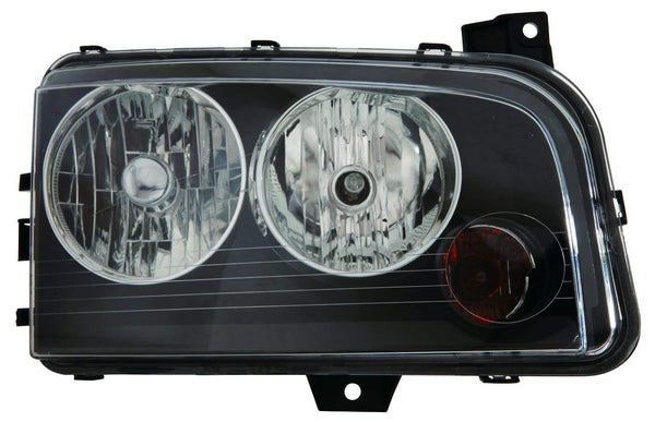 For Dodge Charger 2006 07 08 09 2010 (From 11/ 08/ 06) Headlight Halogen Passenger Side CAPA Certified 4806164AK CH2503206C