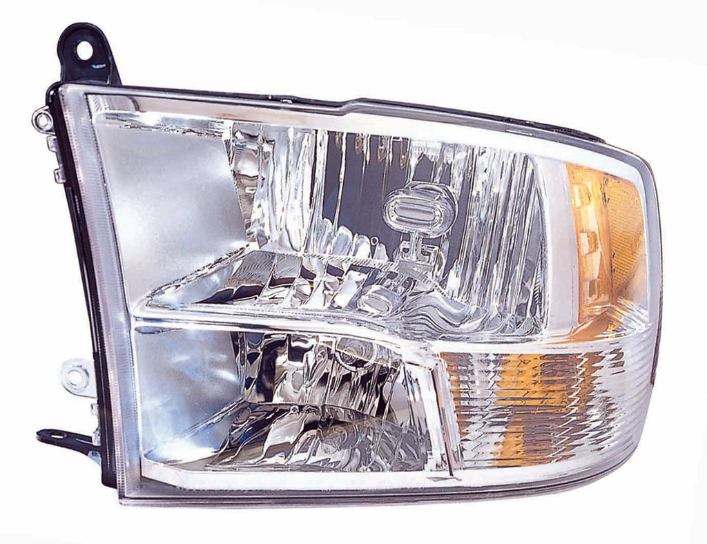 For Ram Ram 1500 Pickup 2009 10 11 2012/ 2500/ 3500 2010 11 2012 Headlight w/ QUAD Lamp CODE LME TRX/ SLT Driver Side 68001485AI CH2518135