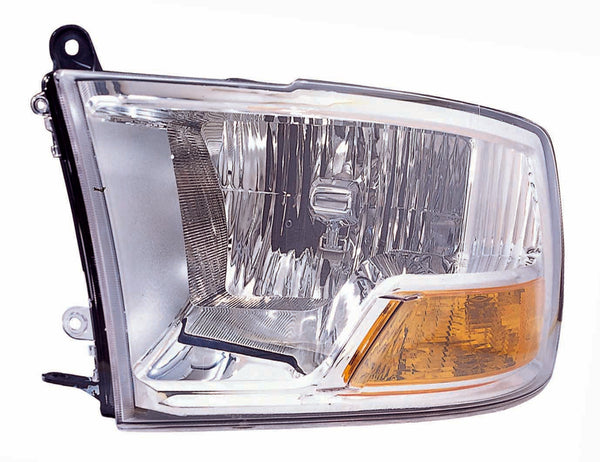 For Ram Ram 1500 Pickup 2009 10 11 2012/ 2500/ 3500 2010 11 2012 Headlight w/o QUAD LampS CODE LMA LARAMIE/ Sport Driver Side 55277409AG CH2502217