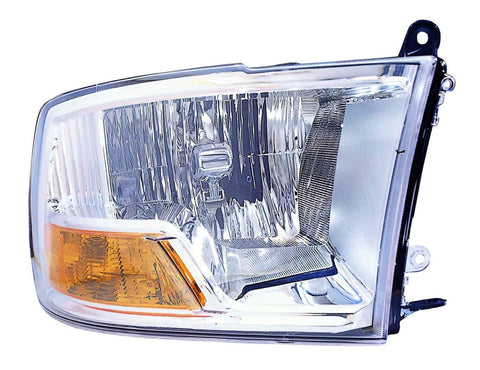 For Ram Ram 1500 Pickup 2009 10 11 2012/ 2500/ 3500 2010 11 2012 Headlight w/o QUAD LampS CODE LMA LARAMIE/ Sport Passenger Side 55277410AG CH2503217