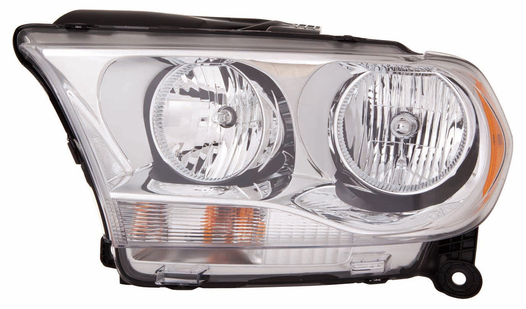 For Dodge Durango 2011 12 2013 Headlight Halogen Chrome Trim Driver Side CAPA Certified 55079367AD CH2502228C