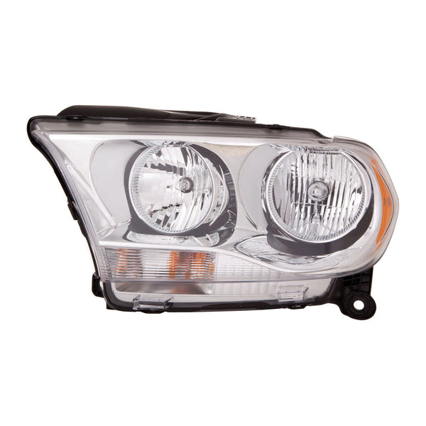 For Dodge Durango 2011 12 2013 Headlight Halogen Chrome Trim Driver Side 55079367AD CH2502228