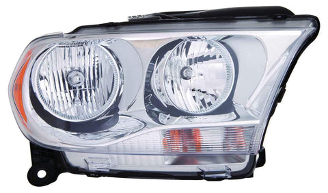 For Dodge Durango 2011 12 2013 Headlight Halogen Chrome Trim Passenger Side CAPA Certified 55079366AD CH2503228C