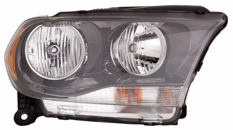 For Dodge Durango 2011 12 2013 Headlight Halogen BLACK Trim Passenger Side CAPA Certified 68084076AB CH2503229C
