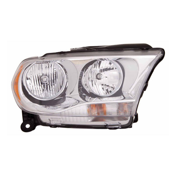 For Dodge Durango 2011 12 2013 Headlight Halogen Chrome Trim Passenger Side 55079366AD CH2503228