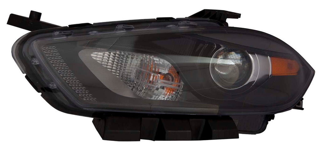 For Dodge Dart 2013 14 2015 Headlight Halogen Black Trim Driver Side CAPA Certified 68085141AL CH2502240C