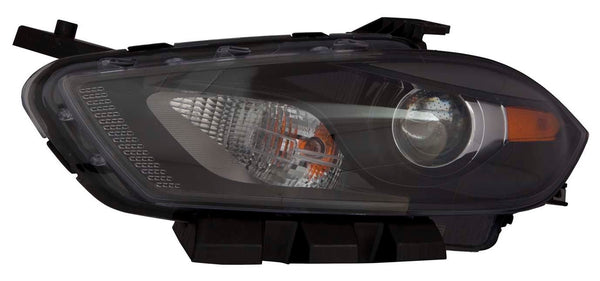 For Dodge Dart 2013 14 2015 Headlight Halogen Black Trim Driver Side CAPA Certified 68085141AL CH2502240C