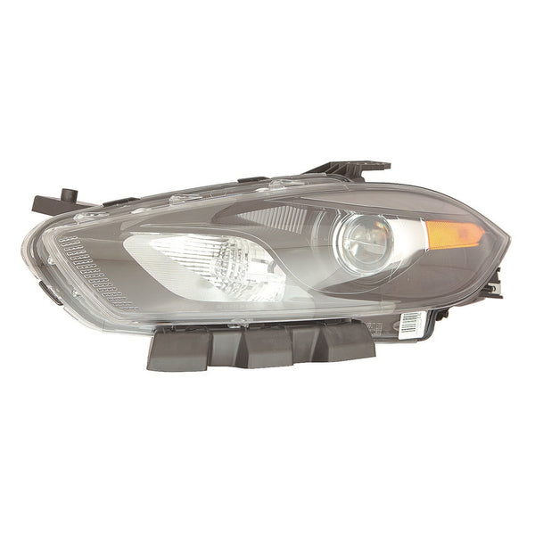 For Dodge Dart 2013 14 15 2016 Headlight XENON Black Driver Side CAPA Certified 68292809AB CH2518145C