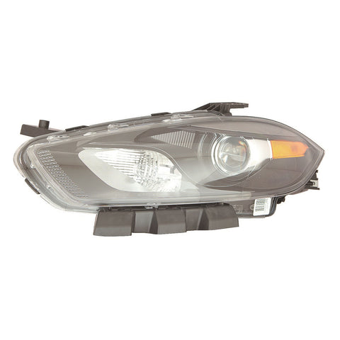 For Dodge Dart 2013 14 15 2016 Headlight XENON Black Driver Side CAPA Certified 68292809AB CH2518145C