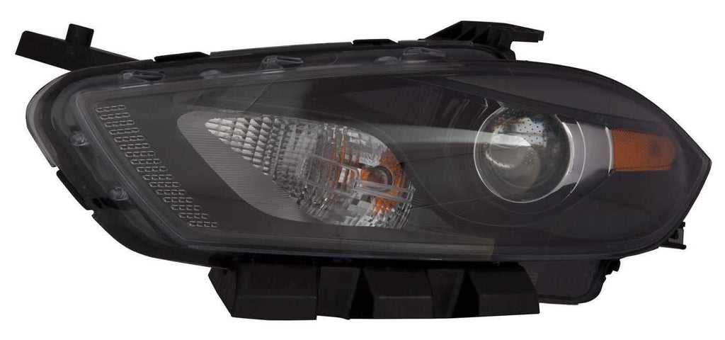 For Dodge Dart 2016 Headlight Halogen CODE LMC MFA Black Driver Side CAPA Certified 68292805AA CH2518150C