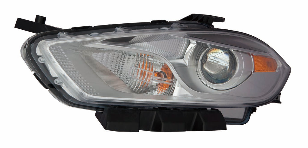 For Dodge Dart 2013 14 2015 Headlight HALO Chrome TRI Driver Side 68081389AL CH2518143