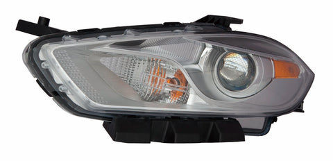 For Dodge Dart 2013 14 2015 Headlight HALO Chrome TRI Driver Side 68081389AL CH2518143