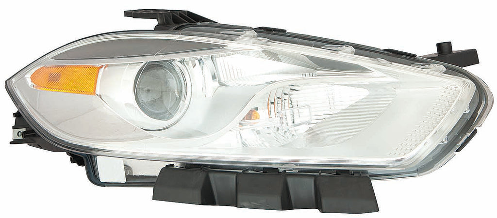 For Dodge Dart 2016 Headlight Halogen CODE LMC MFP Chrome Passenger Side CAPA Certified 68292802AA CH2519151C