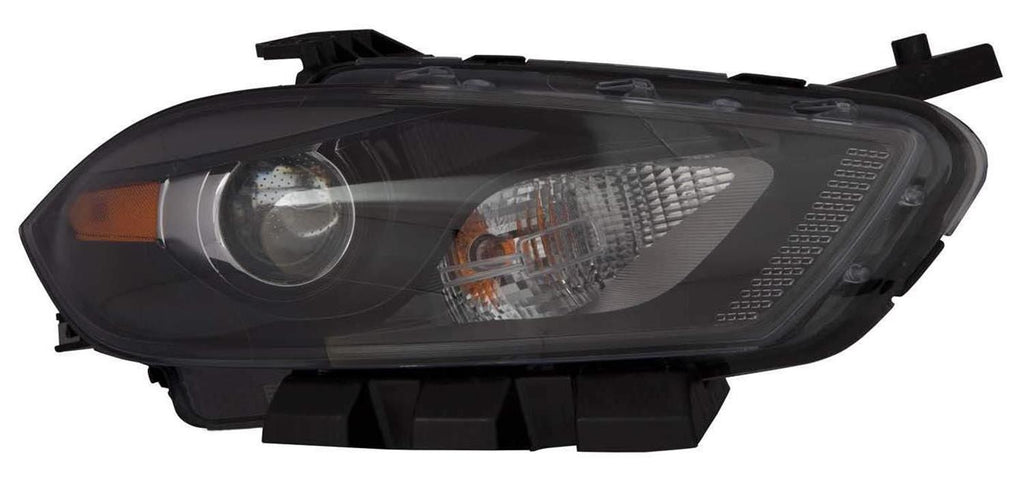 For Dodge Dart 2016 Headlight Halogen CODE LMC MFA Black Passenger Side CAPA Certified 68292804AA CH2519150C