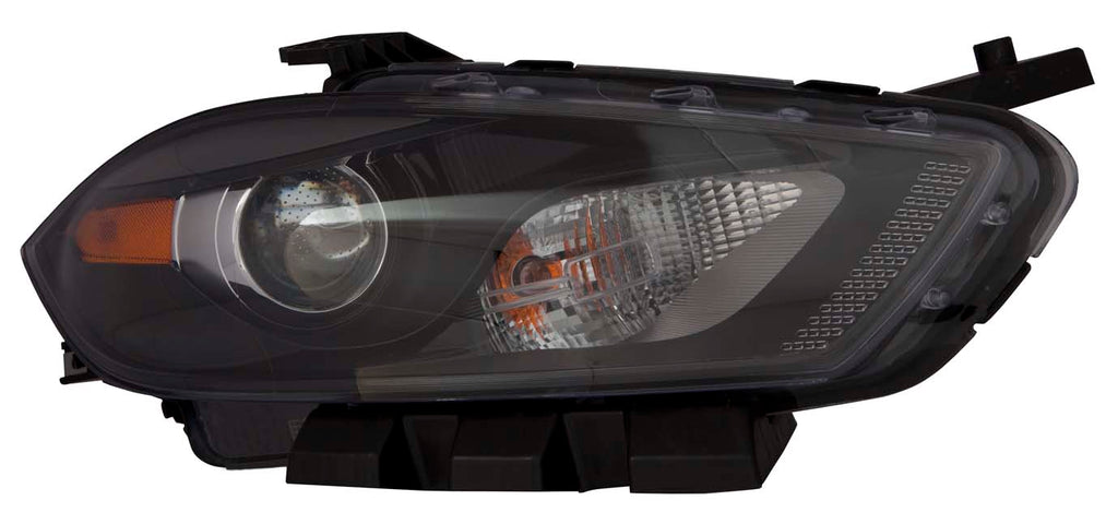 For Dodge Dart 2013 14 2015 Headlight Halogen Black Trim Passenger Side 68085140AL CH2503240